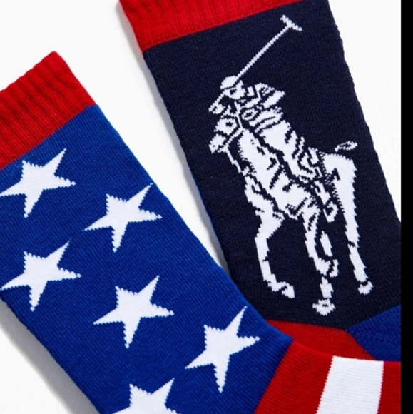 NWT Men's Ralph Lauren Polo 1 Pair Socks - Picture 3 of 4